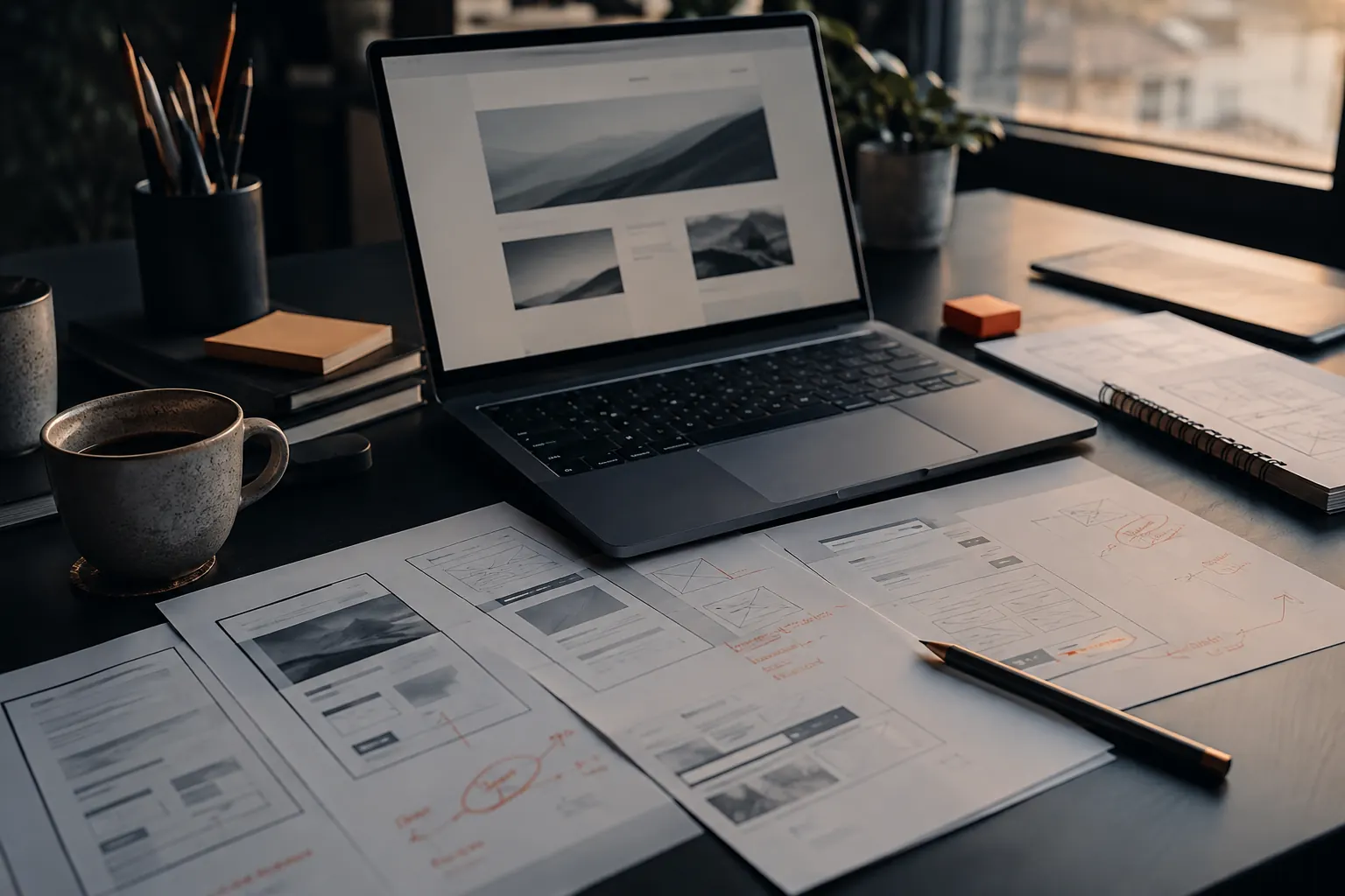 A refined collection of responsive website interfaces