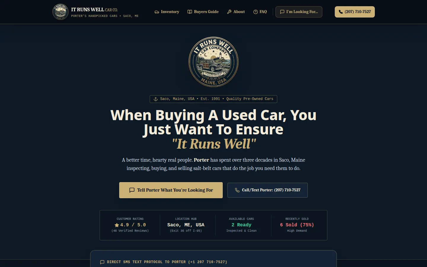 It Runs Well live automotive platform
