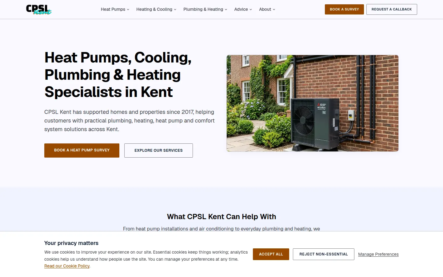 CPSL Kent live service website