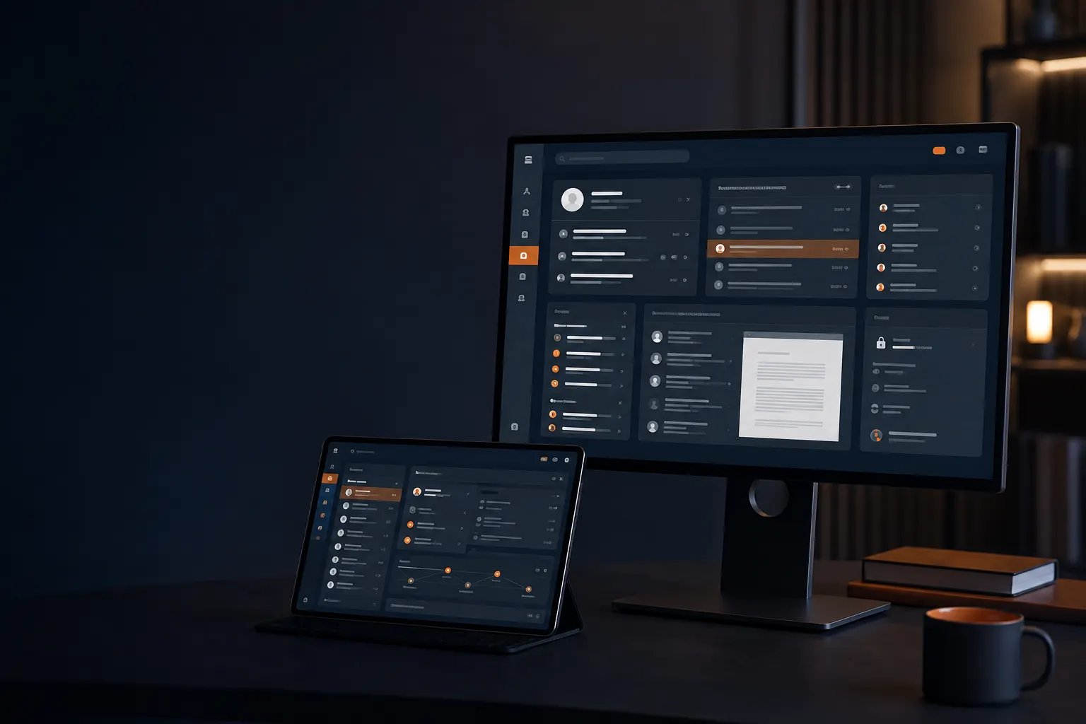 A selection of Consiliuma project interfaces